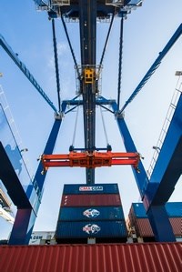 Kalmar ship-to-shore (STS) crane