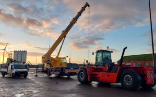 Kalmar forklifts power ABP Newport's steel handling operation