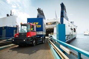 Kalmar terminal tractor for RoRo terminals Kalmar RoRo tractor