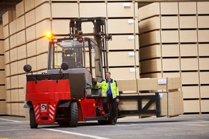 Kalmar electric forklift truck