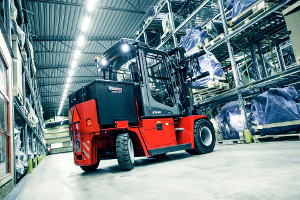 Kalmar electric forklift truck