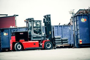 Kalmar electric forklift truck