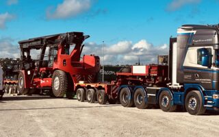 Bigger site, bigger lift: Kalmar Eco Reachstacker helps Murphy Transport’s expansion