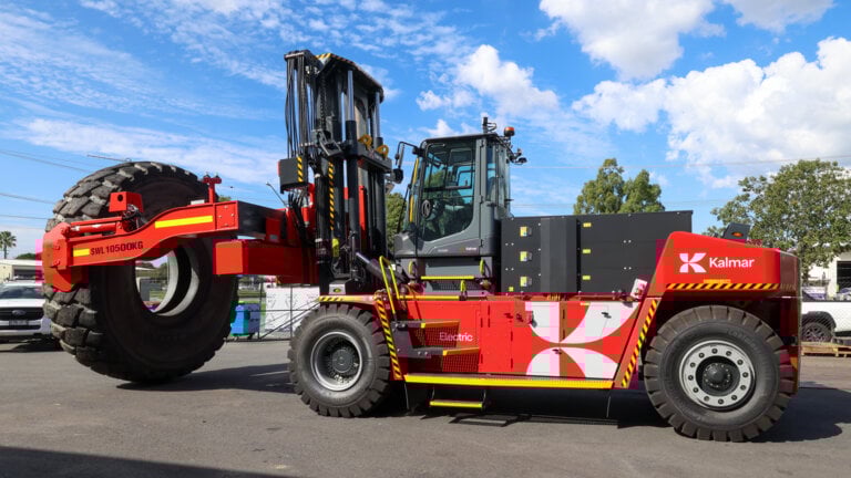 Tunga elektriska gaffeltruckar 18–33 ton